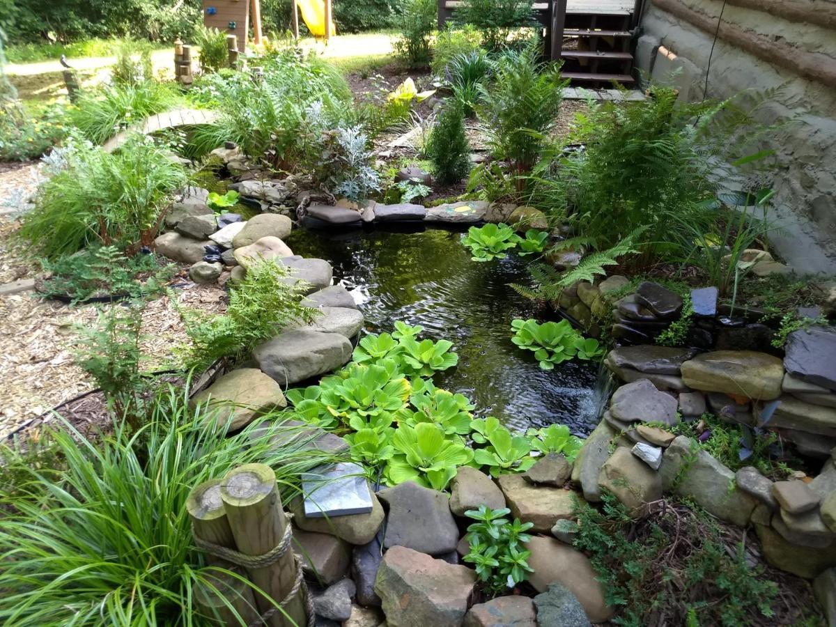 The Bent Branch Lodge - A Gnomes Retreat - Historic Virginia Log Cabin, Coy Pond And Babbling Brook Lynchburg Exterior foto